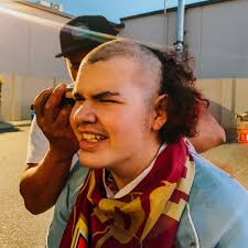 Winners are grinners, losers are shaved ✂️ Jess slayed the game and came  out