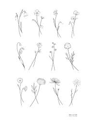 Birth Flower Flash January Snowdrop February Violet March Daffodil April Sweetpea May Lill Violet Flower Tattoos Birth Flower Tattoos Birth Flowers