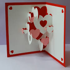 The heart pictured above is also based on the rectangle shape. Handmade Valentine Day Cards Ideas The Pop Up Cards Greeting Cards Aoc Craft