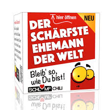 Riesen auswahl an geschenken zum 50. Der Scharfste Ehemann Der Welt Geschenk Witzige Mannergeschenke Schlump Chili Shop