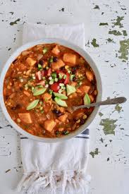 Black Bean And Sweet Potato Soup Instant Pot Instant Pot Sweet Potato And Black Bean Chili Recipe With Images Sweet Potato Black Beans Sweet Potato Black Bean Chili Fish Recipes Healthy