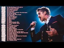 A musica popular mexicana possui diversos gêneros musicais típicos, como os listados a o repertorio musical do son planeco possui a flange e xarope. Alejandro Fernandez Exitos Sus Lo Mejor Canciones Alejandro Fernandez Exitos Romanticos Mix 2018 Youtube Mejores Canciones Alejandro Fernandez Canciones