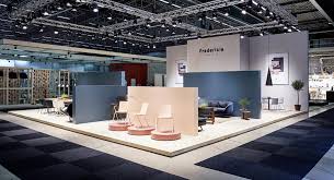 Fredericia Furniture Showcase Their High End Furniture Collection In A Tasteful Colour Coordinat Furniture Store Design Showroom Design Furniture Design Modern