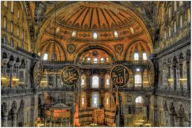 The hagia sophia (ayasofya in turkish) was originally built as a basilica for the greek orthodox christian church. Hagia Sophia Innen Foto Bild Europe Turkey Istanbul Bilder Auf Fotocommunity