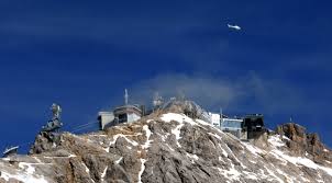 Bergewagen rast in gondel 13.09.2018. Der Gipfel Der Zugspitze C Muc