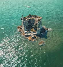 The pentagonal building (also known as the tower of saint john the baptist) dates back to the late 16th century and is located above the northeast corner of the. Atlas Obscura On Instagram The Scola Tower Is Part Of A Defensive System Along The Ligurian Coast Of Ital Coast Of Italy Best Places To Travel Ligurian Coast