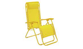 The best garden sun loungers to snap up now before the sun comes out and you can't get hold of a single one. Buy Argos Home Zero Gravity Sun Lounger Yellow Garden Chairs And Sun Loungers Argos