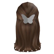 Customize Your Avatar With The Brown Hair W Butterfly Clip And Millions Of Other Items Mix Match T In 2021 Black Hair Roblox Brown Hair Roblox Roblox Hair Girl Free
