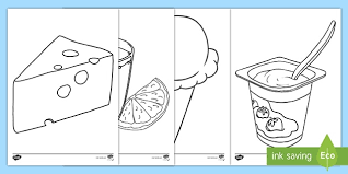 Free coloring pages realistic females. French Food Colouring Pages Teacher Made