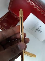Cartier Pen Original Second Bolpoint Pensil Buku Alat Tulis Alat Tulis Di Carousell