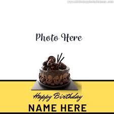 Maybe you would like to learn more about one of these? Birthday Cake With Name And Photo Edit Birthdayphotoframes Com