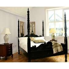 Black 4 Poster Bed Super King Venetian 4 Poster Bed The Design Of This Solid Wood Bed Frame Is So Striking We Love The Black Painted Finish But I Bed Solid Wood Bed Frame 4 Poster Beds