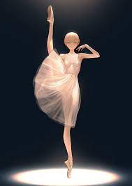 坛九 on Twitter | Anime ballet, Ballet illustration, Ballerina anime