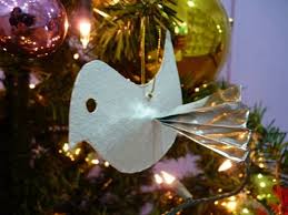 Bird Christmas Tree Ornaments Silver Bird Christmas Tree Ornament Diy Christmas Tree Ornaments Christmas Tree Ornament Crafts Christmas Tree Ornaments