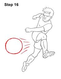 How To Draw A Soccer Player Video Step By Step Pictures I like your website much, thanks for helping me to do real looking.
