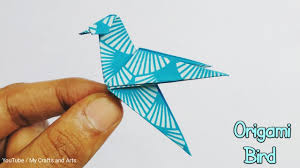 How To Make An Origami Bird Easily Youtube Origami For Beginners Origami Bird Easy Origami Bird