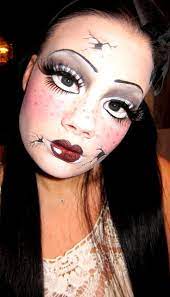 Broken Doll Face Broken Doll Makeup Doll Makeup Broken Doll Halloween