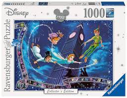 Ravensburger 19874 disney vintage movie posters 1000 piece puzzle for adults, every piece is unique, softclick technology means pieces fit together perfectly 4.8 out of 5 stars 1,467 $35.96 $ 35. Ravensburger 19743 Puzzle 1000 Teile Disney Peter Pan Ein Disney Shop In Deutschland