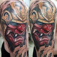 Hannya mask tattoo designs are inspired by japanese art. Top 103 Samurai Mask Tattoo Ideas 2021 Inspiration Guide