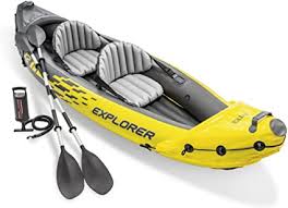 What is the best kayak to buy? Amazon Com Intex Explorer K2 Kayak 2 Person Inflatable Kayak Set With Aluminum Oars And High Output Air Pump Sports Outdoors