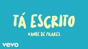Deixa acontecer naturalmente / eu não quero ver você chorar / deixa que o amor encontre a gente / nosso caso vai eternizar Xande De Pilares Ta Escrito Lyric Video Youtube