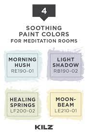 Whether You Have A Personal Meditation Room An At Home Yoga Studio Or Just A Calming Corner In Your Home This Soo Soothing Paint Colors Kilz Soothing Colors