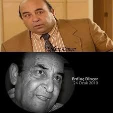 ErdinçDinçer #24Ocak2010 #24Ocak #Bizimkiler #BizimkilerDizisi Çocukluk  efsanemiz Bizimkiler Dizisi'nin Muhasebeci yalaka Ergun Bey'i, Sinema,  Tiyatro ve Dizi Oyuncusu Erdinç Dinçer'i vefatının 15'nci Yılında saygıyla  anıyorum.
