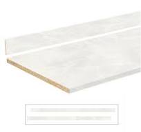 Stretta Matte 6-ft x 25.5-in x 1.12-in Manhattan Pearl Laminate Countertop  Kit