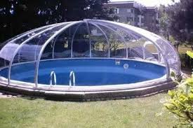 Voroka Schwimmbad Uberdachung Rund Schwimmbadbau Pool S Schwimmbadbau24 Piscina Idee