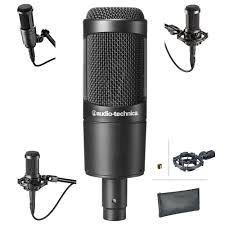 Natural Sound And Low Noise At2035 Cardioid Condenser Microphone Refurbished Us Audiotechnica Microphone Audio Technica Microphone For Sale