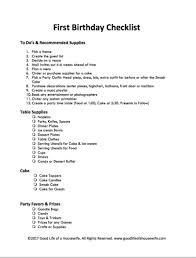 Planning A First Birthday Party Checklist Ultimate Guide To Planning A First Birthday Everything You Need To Know Birthday Party Checklist First Birthday Party Themes Birthday Planning