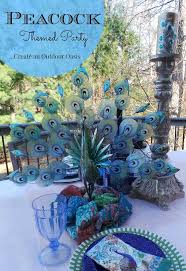 Peacock masquerade theme party supplies. 44 Best Peacock Party Theme Party Ideas Peacock Party Peacock Party Theme Party
