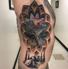 This Tattoo Artist S 3d Tattoos Illustrate Incredible Worlds Underneath The Skin 3d Tattoos Tattoos Tattoo Fonts