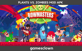 The attraction of the game comes from the character system invested, there are more than 44 characters to choose from. Bowmasters Mod Apk Download Money Gems Characters
