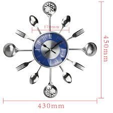 Hang some vintage appeal on your wall with this striking wall clock, the perfect finishing touch for your french country or farmhouse ensemble. Large Kitchen Wall Clocks Saat Metal Spoon Fork Kitchen Wall Clocks Cutlery Creative Design Home Decor Relogio De Pared Clock De Pared Kitchen Wall Clockdesigner Wall Clock Aliexpress
