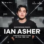 IAN ASHER at Zouk Singapore