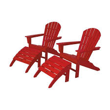 Polywood South Beach Sunset Red Plastic Patio Adirondack Chair 2 Pack Pws137 1 Sr The Home Depot In 2020 Folding Adirondack Chairs Beach Adirondack Chairs Adirondack Chair