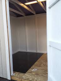 The Craft Shack She Shed Craft Room Shed Floor Garden Tool Shed Floor Installation