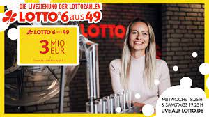 Die ziehung der lottozahlen findet jeden samstag um 19.25 uhr statt. Nnin Obrw6qv M