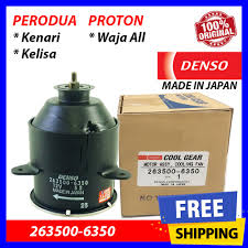 Harga motor kipas radiator kereta. 100 Original Denso Radiator Fan Motor Proton Waja Perodua Kenari Kelisa 263500 6350 Shopee Malaysia