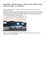 Autoscout24 est le marché en ligne le plus étendu & le plus connu pour les voitures en suisse. Calameo Stephen Rivera
