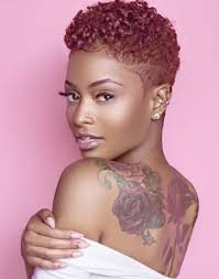 Modern short textured blunt haircut. Pin On Short Natural Hair Styles