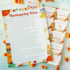 Team na (native americans) team fresh food vs. Free Printable Thanksgiving Trivia Questions Play Party Plan30