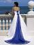Wedding Dress With Blue Lace