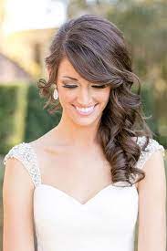 12 Winter Wedding Make Up Ideas Looks Trends 2015 Wedding Hairstyles For Medium Hair Medium Length Hair Styles Side Swept Hairstyles