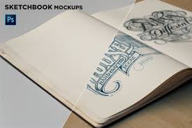 Sketch Book Mockups Sketch Book Book Sleeve Book Cover Mockup