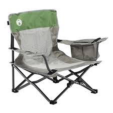 Spotlight Coleman Deluxe Mesh Event Chair Green Grey Anaconda Green Chair Camping Chairs Folding Chair