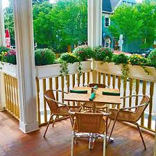 Planters instead of deck railing. Deck Patio And Balcony Rail Top Planters