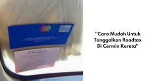 Tuang baki gam pada bahagian cermin yang retak kemudian letak plastik yang disertakan di dalam kit. Wanita Ini Kongsi Cara Mudah Cabut Roadtax Yang Melekat Direct Di Cermin Kereta