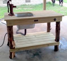 rustic outdoor kitchens, outdoor sinks